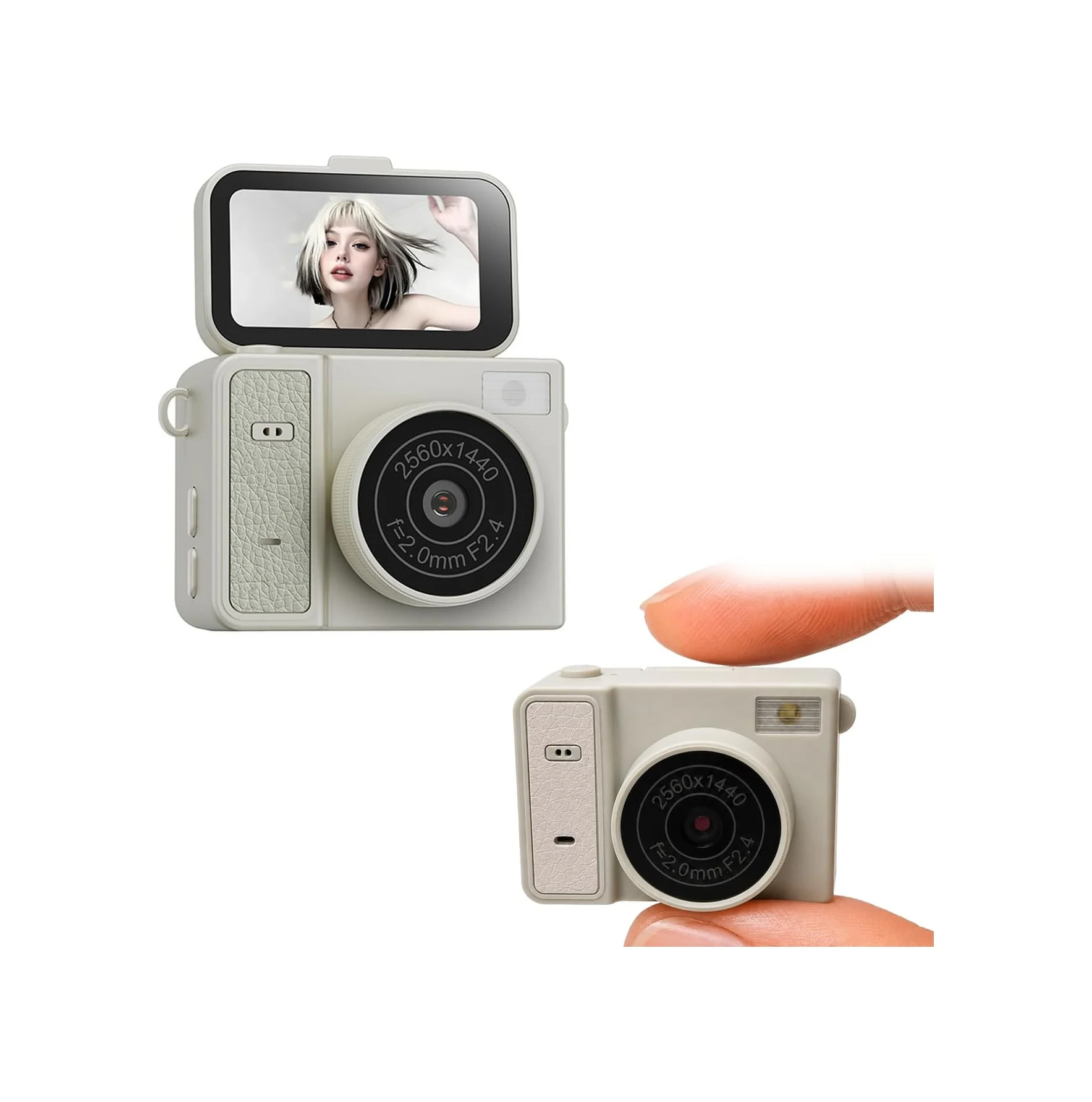 Lexroo Mini Dijital Kamera 2k Video 1.47 İnç Ips Ekran 180 Flip Ekran Dahili Flaş Çoklu Filtre Lexroo Mini Dijital Kamera 2k Video 1.47 İnç Ips Ekran 180 Flip Ekran Dahili Flaş Çoklu Filtre