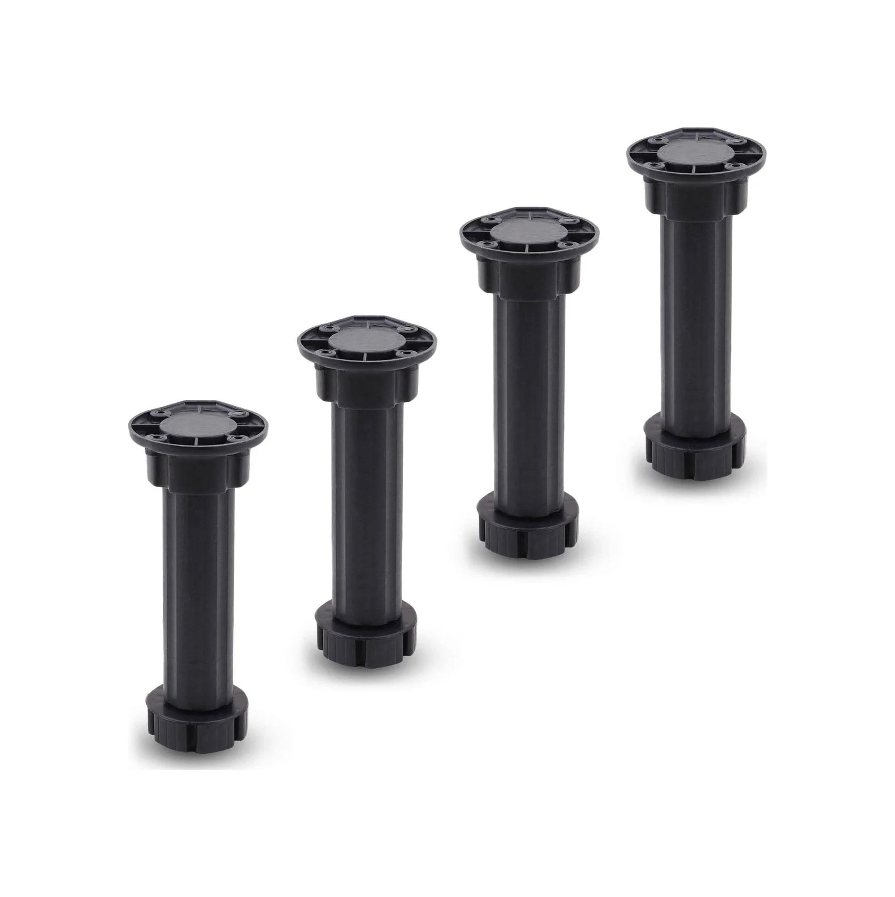 Lexroo Mobilya Dolap Ünite Tezgah Ayağı Ayarlanabilir 12 Cm Siyah Denge Ayak 4 Adet Lexroo Mobilya Dolap Ünite Tezgah Ayağı Ayarlanabilir 12 Cm Siyah Denge Ayak 4 Adet
