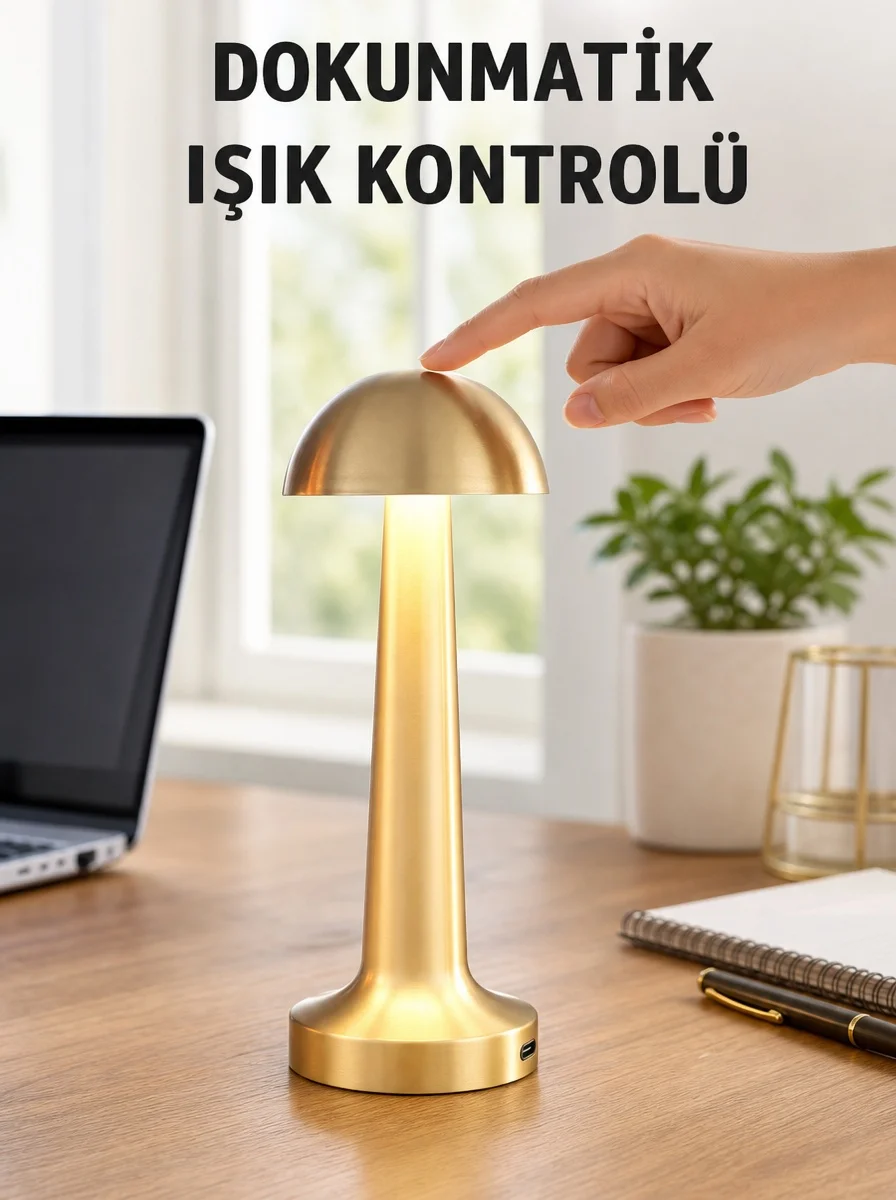 Lexroo Modern Tasarım Şarjlı Masa Lambası 1800 Mah Batarya Yeni Nesil Çok Renkli Lexroo Modern Tasarım Şarjlı Masa Lambası 1800 Mah Batarya Yeni Nesil Çok Renkli