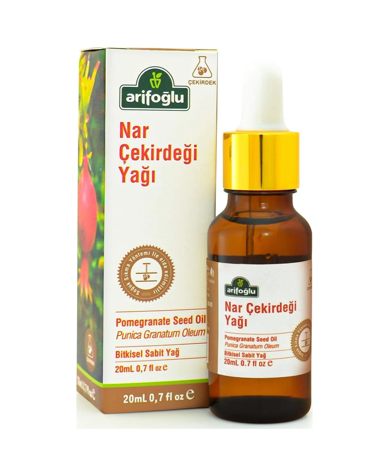 Lexroo Nar Çekirdeği Yağı 20 Ml Lexroo Nar Çekirdeği Yağı 20 Ml