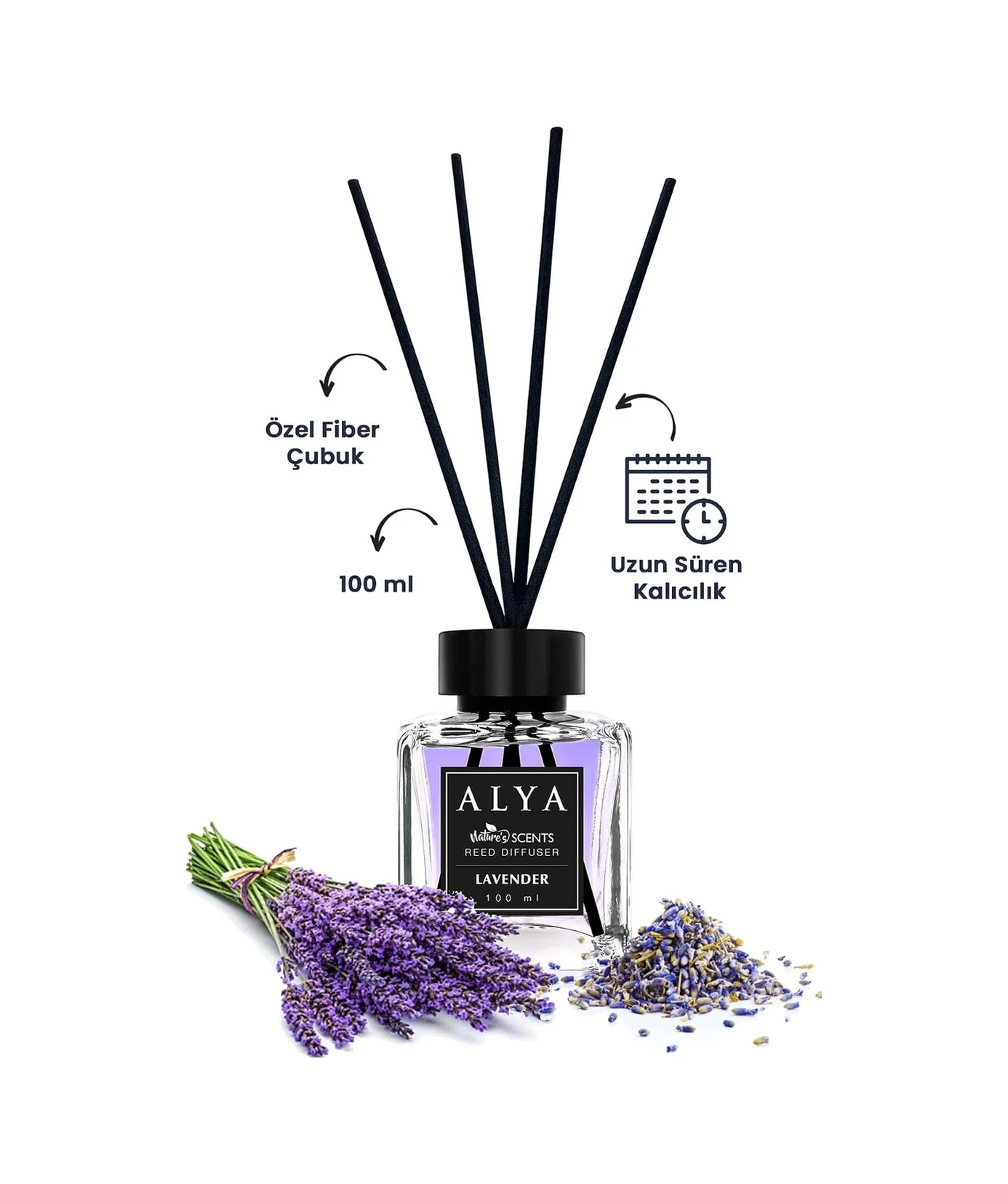 Lexroo Nature's Scents Lavender Bambu Çubuklu Oda Kokusu - Lavanta Kokusu Lexroo Nature's Scents Lavender Bambu Çubuklu Oda Kokusu - Lavanta Kokusu