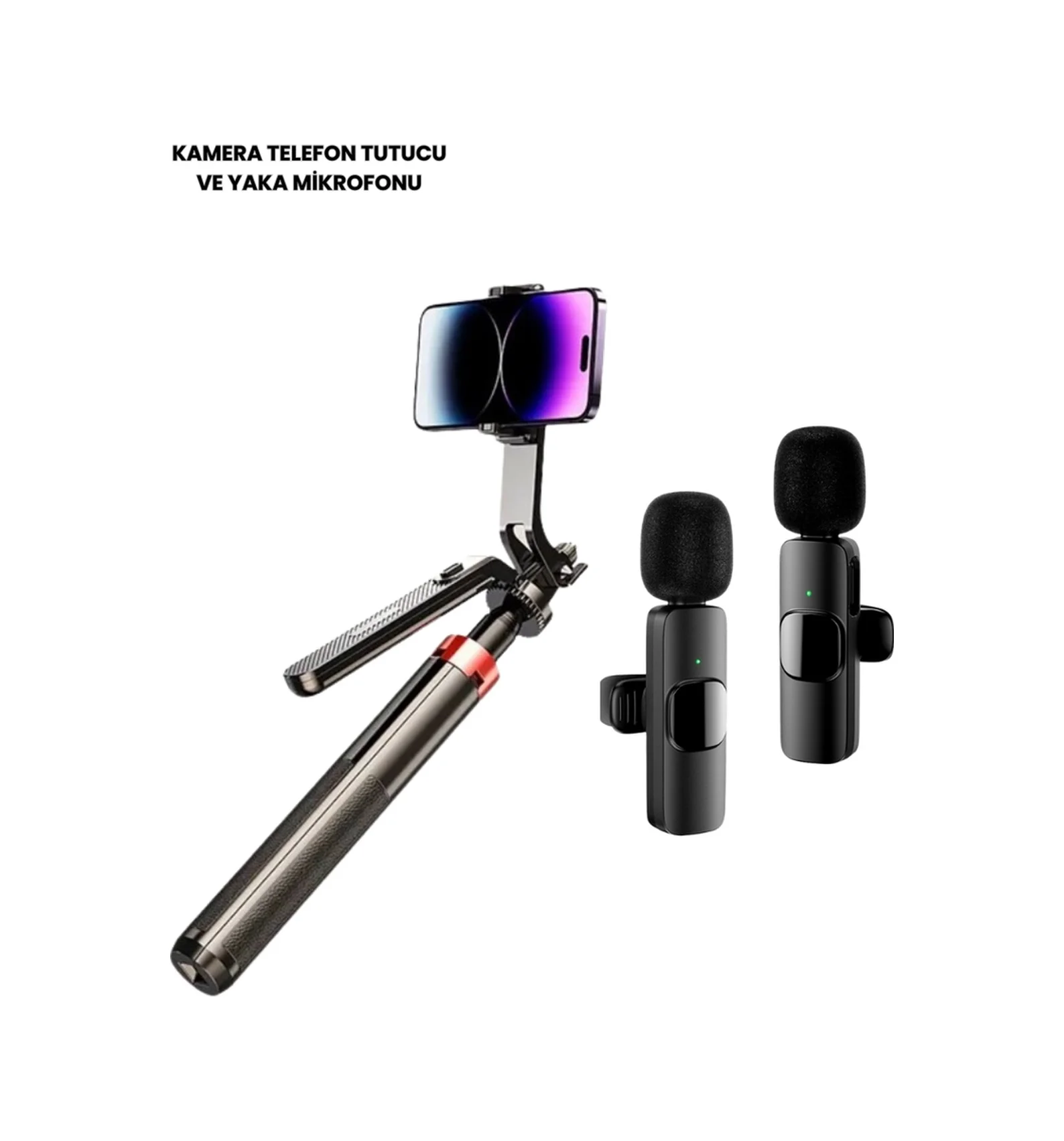 Lexroo Npl2s Tripot +k11 Yaka Mikrofonu Set Lexroo Npl2s Tripot +k11 Yaka Mikrofonu Set