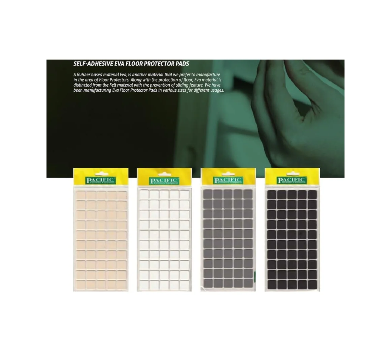 Lexroo Nsp Masa Sandalye Keçe Kahverengi Kare 120 240mm Lexroo Nsp Masa Sandalye Keçe Kahverengi Kare 120 240mm