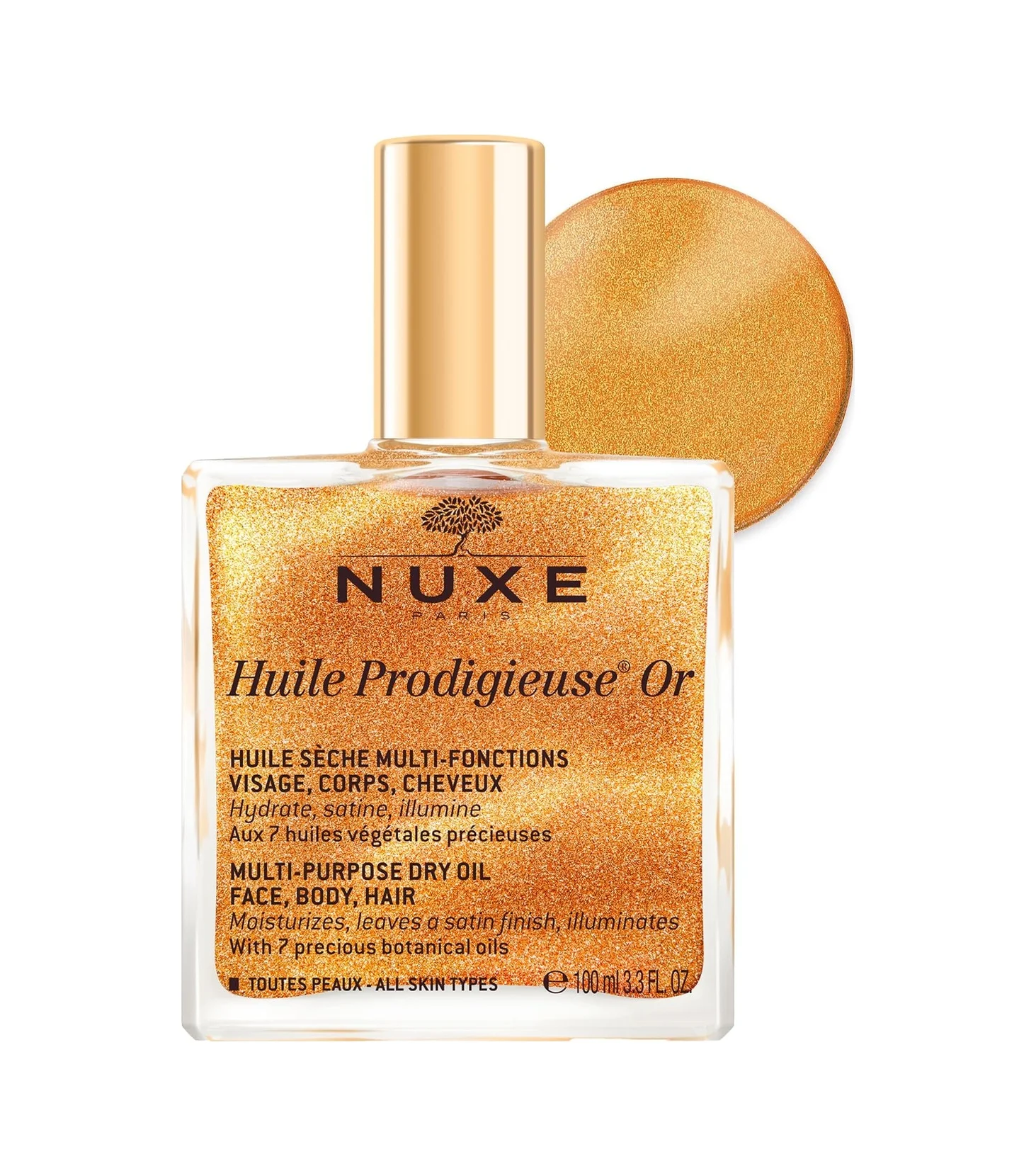 Lexroo Nuxe Huile Prodigieuse Or Çok Amaçlı Işıltılı Kuru Yağ 100 Ml Lexroo Nuxe Huile Prodigieuse Or Çok Amaçlı Işıltılı Kuru Yağ 100 Ml