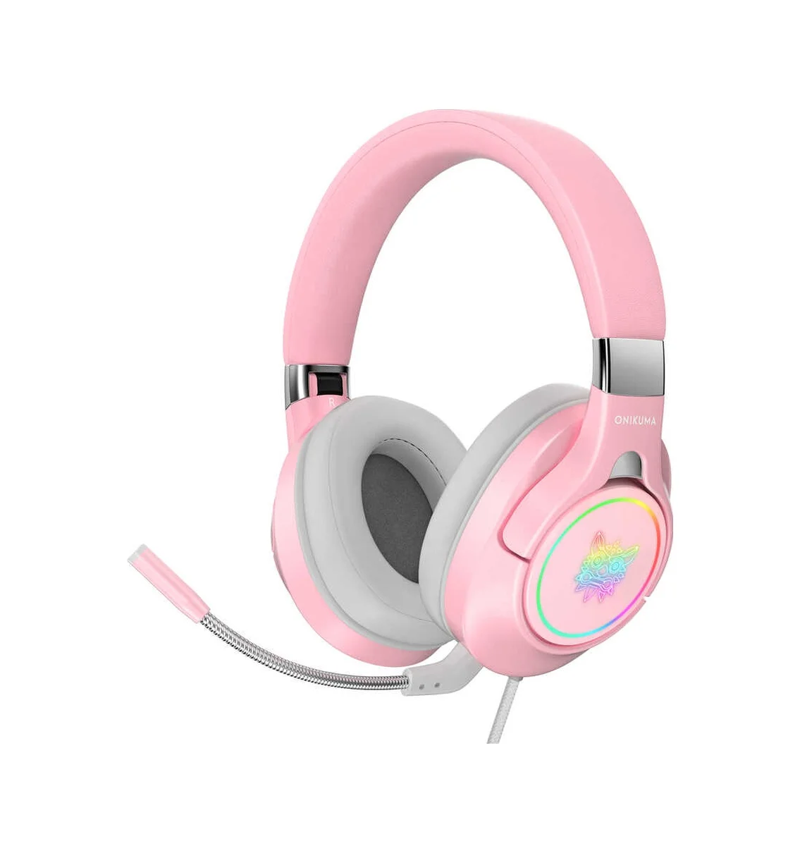 Lexroo Onikuma K15 Oyuncu Kulaklığı 3.5mm - Pembe Lexroo Onikuma K15 Oyuncu Kulaklığı 3.5mm - Pembe