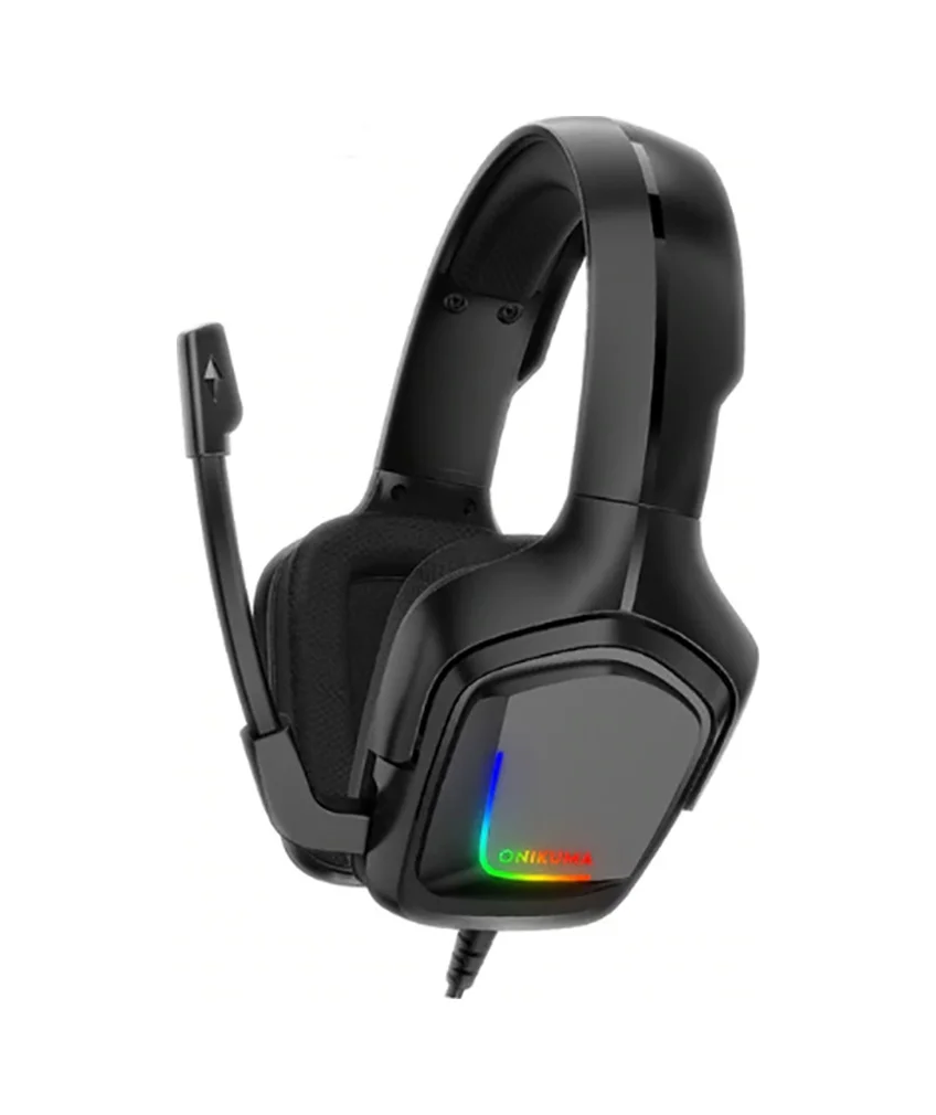 Lexroo Onikuma K20 Rgb Oyuncu Kulaklığı 3.5mm - Siyah Lexroo Onikuma K20 Rgb Oyuncu Kulaklığı 3.5mm - Siyah