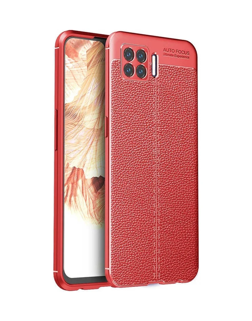 Lexroo Oppo A73 Kılıf Niss Silikon Kılıf - Kırmızı Lexroo Oppo A73 Kılıf Niss Silikon Kılıf - Kırmızı