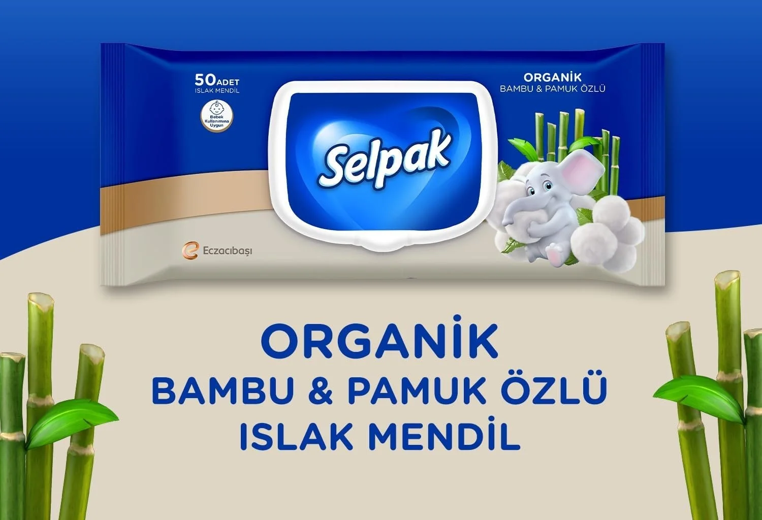 Lexroo Organik Bambu Ve Pamuk Islak Mendil 1x50 1000'li Set Lexroo Organik Bambu Ve Pamuk Islak Mendil 1x50 1000'li Set