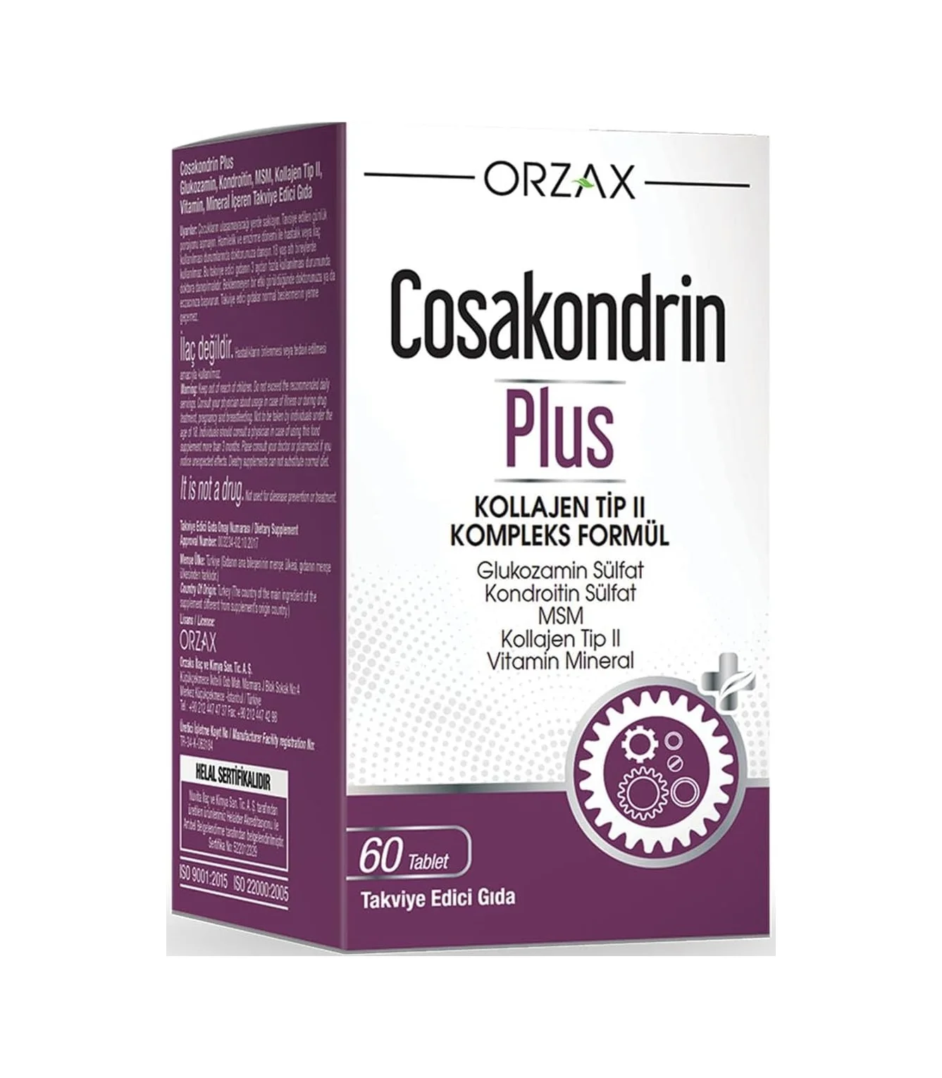 Lexroo Orzax Cosakondrin Plus 60 Tablet Lexroo Orzax Cosakondrin Plus 60 Tablet