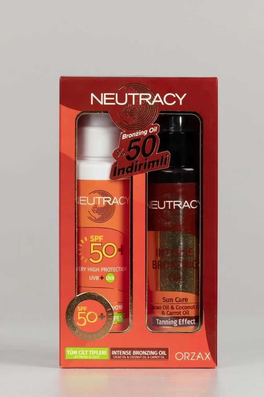Lexroo Orzax Neutracy Spf 50 Tüm Ciltler Güneş Ürünü Ve Bronzing Oil 150 Ml Kofre Lexroo Orzax Neutracy Spf 50 Tüm Ciltler Güneş Ürünü Ve Bronzing Oil 150 Ml Kofre