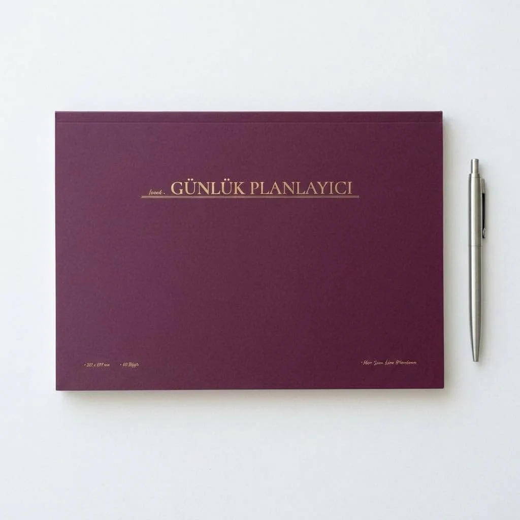 Lexroo /paperto. Tarihsiz Günlük Planlayıcı, 29,7 21 Cm, 60 Yaprak, 110 Gr Ivory Kağıt Çok Renkli Lexroo /paperto. Tarihsiz Günlük Planlayıcı, 29,7 21 Cm, 60 Yaprak, 110 Gr Ivory Kağıt Çok Renkli