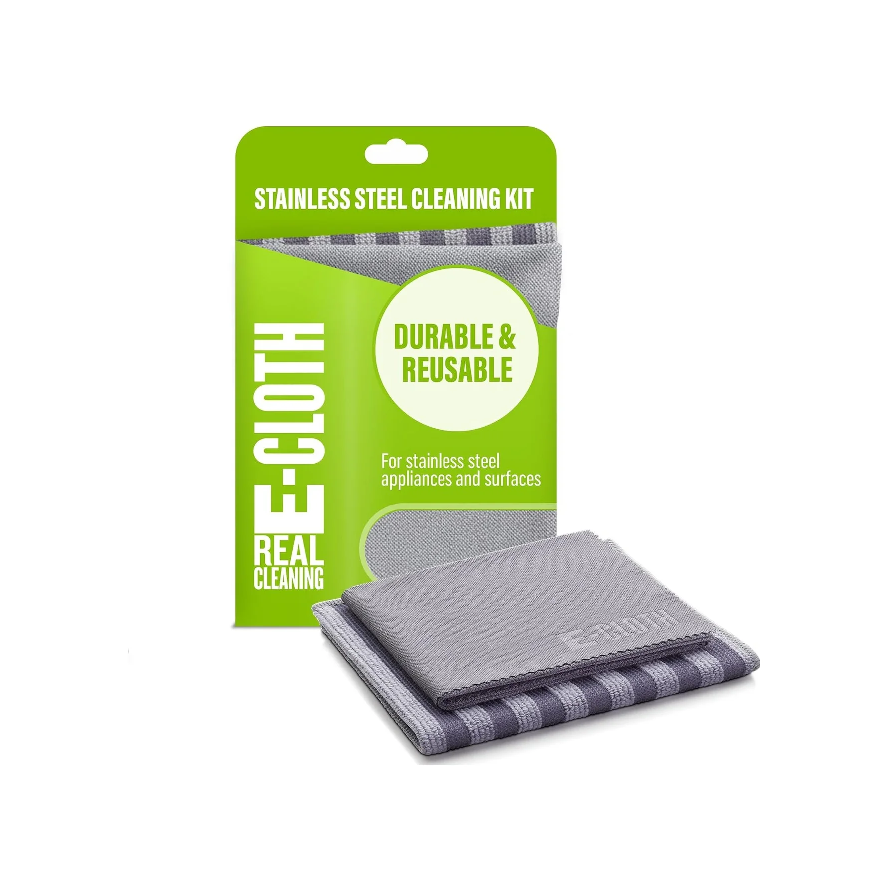 Lexroo Paslanmaz Çelik Temizleme Bezi, Mikrofiber, Gri, 1 Paket Çok Renkli Lexroo Paslanmaz Çelik Temizleme Bezi, Mikrofiber, Gri, 1 Paket Çok Renkli