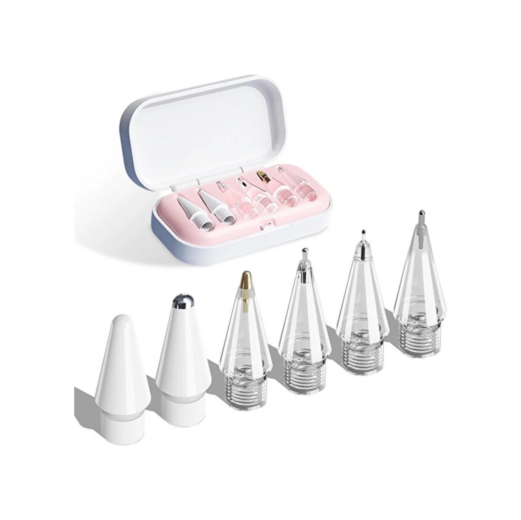 Lexroo Pencil Uyumlu Yedek Kalem Uçları 6 Lı Set Özel Taşıma Kutulu Pembe Standart Lexroo Pencil Uyumlu Yedek Kalem Uçları 6 Lı Set Özel Taşıma Kutulu Pembe Standart