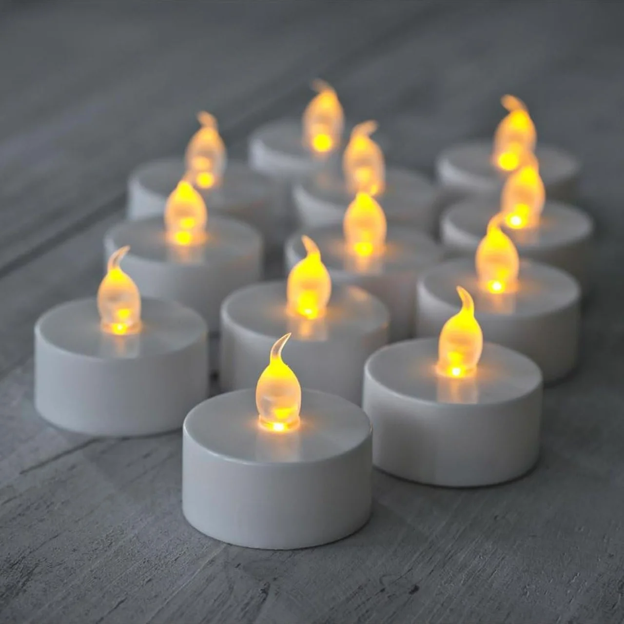 Lexroo Pilli Led Tealight T-light Mum Pilli Mum Led Işık Sıcak Sarı Renk Dekorasyon Süsleme Düğün Lexroo Pilli Led Tealight T-light Mum Pilli Mum Led Işık Sıcak Sarı Renk Dekorasyon Süsleme Düğün