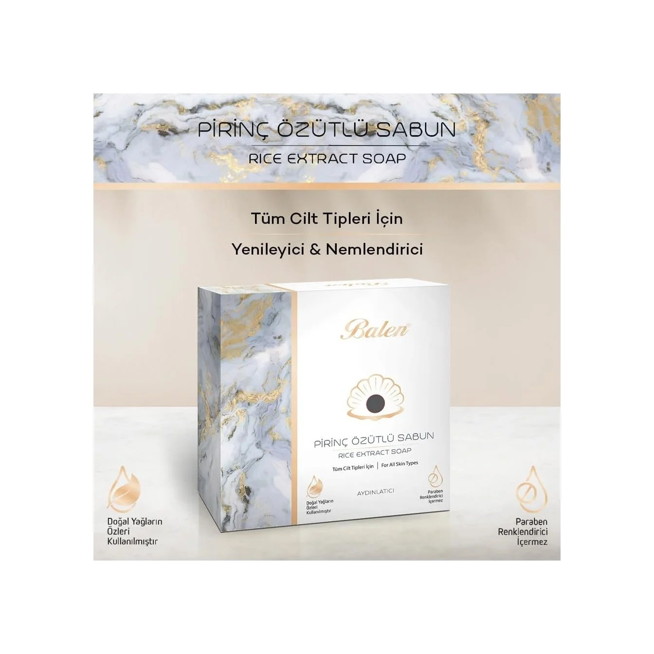 Lexroo Pirinç Sabunu 125 Gr Lexroo Pirinç Sabunu 125 Gr