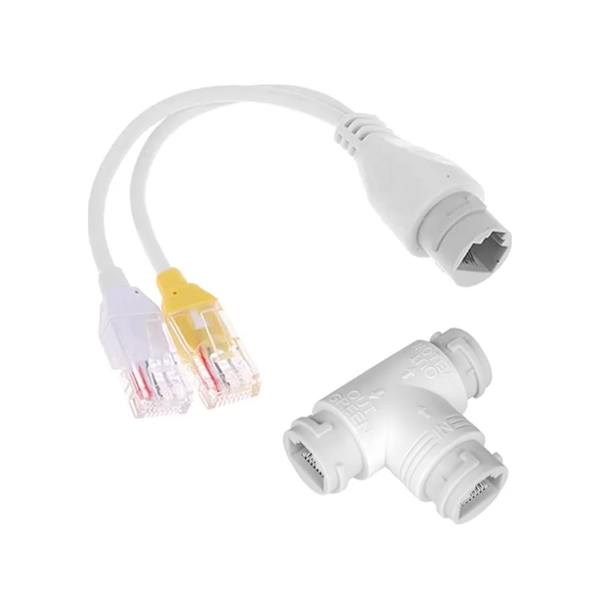 Lexroo Poe Combiner/mux, Üç Yönlü Rj45 Konnektör Aksesuarları, Üç Yollu Rj45 Konektörü Lexroo Poe Combiner/mux, Üç Yönlü Rj45 Konnektör Aksesuarları, Üç Yollu Rj45 Konektörü