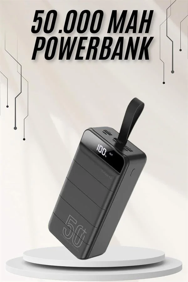 Lexroo Powerbank Çoklu Şarj Girişi 50.000 Mah Taşınabilir Dijital Göstergeli Kopya Çok Renkli Lexroo Powerbank Çoklu Şarj Girişi 50.000 Mah Taşınabilir Dijital Göstergeli Kopya Çok Renkli