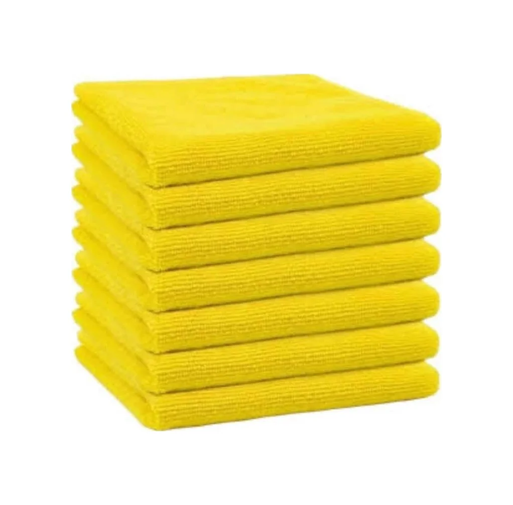Lexroo Premium Mikrofiber Temizlik Bezi, Sarı Renk, Makinede Yıkanabilir, Güçlü Toz Alma Özellikli Lexroo Premium Mikrofiber Temizlik Bezi, Sarı Renk, Makinede Yıkanabilir, Güçlü Toz Alma Özellikli