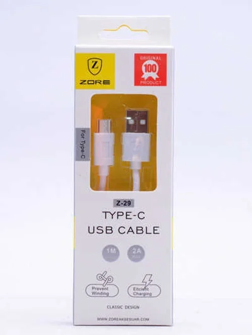 Lexroo Pres Type-c Usb Kablo Z-29 Standart Lexroo Pres Type-c Usb Kablo Z-29 Standart