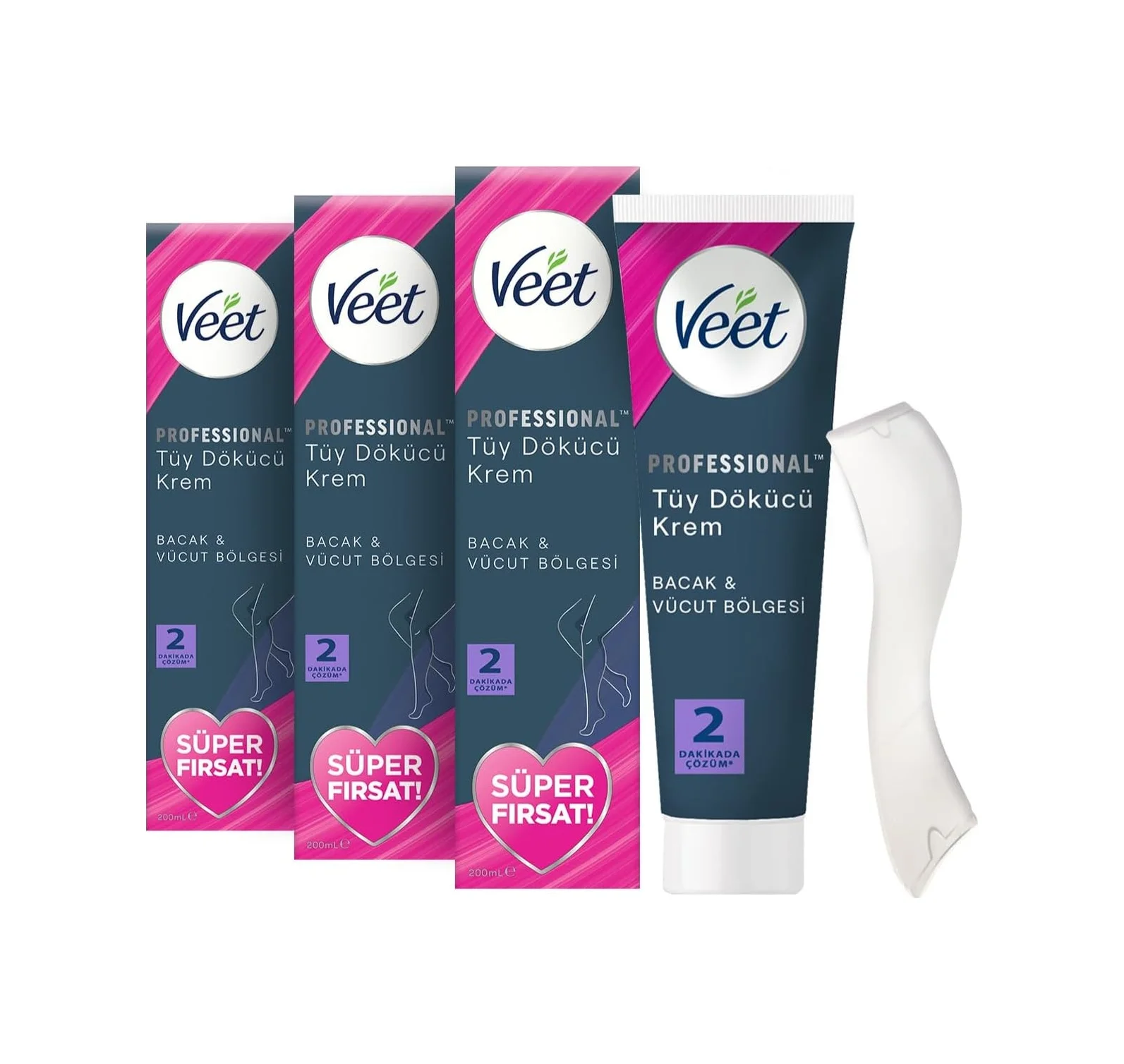 Lexroo Professional Tüm Cilt Tipleri İçin Tüy Dökücü Krem, 600ml Süper Fırsat Paketi 3 X 200 Ml Lexroo Professional Tüm Cilt Tipleri İçin Tüy Dökücü Krem, 600ml Süper Fırsat Paketi 3 X 200 Ml