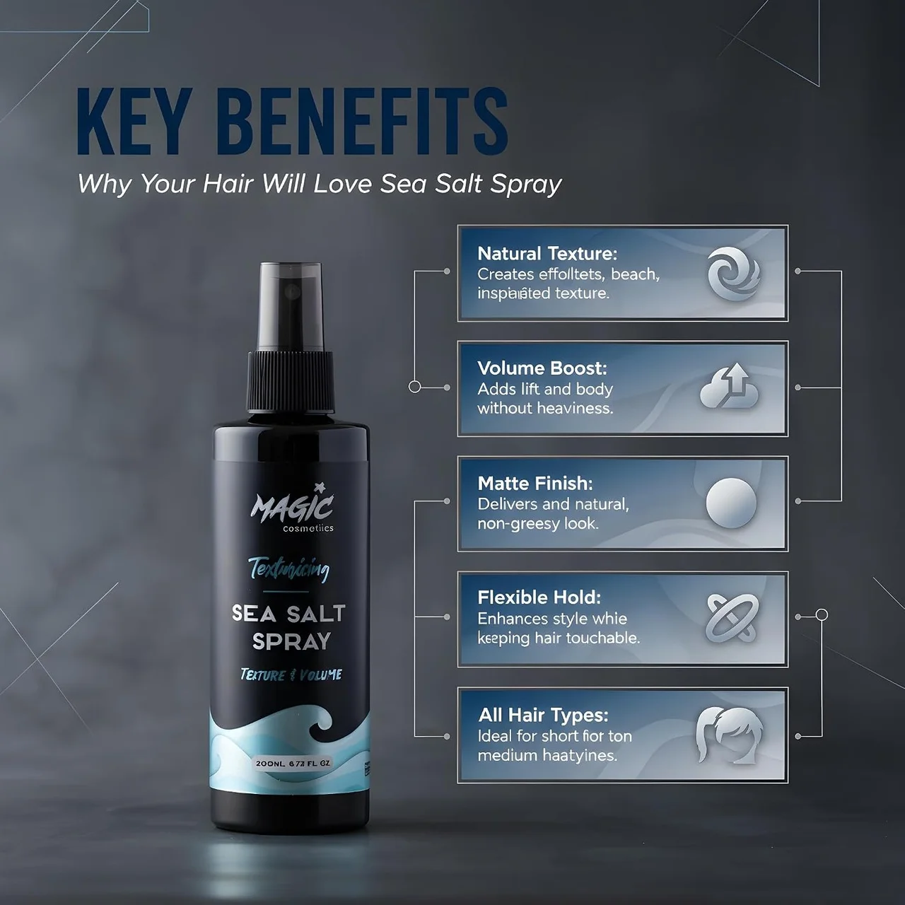 Lexroo Profesyonel Deniz Tuzu Saç Spreyi 200ml Lexroo Profesyonel Deniz Tuzu Saç Spreyi 200ml