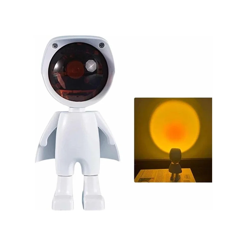 Lexroo Projeksiyon Güneş Lambası Astronot Gün Batımı Projektör Led Işıklı Standart Lexroo Projeksiyon Güneş Lambası Astronot Gün Batımı Projektör Led Işıklı Standart