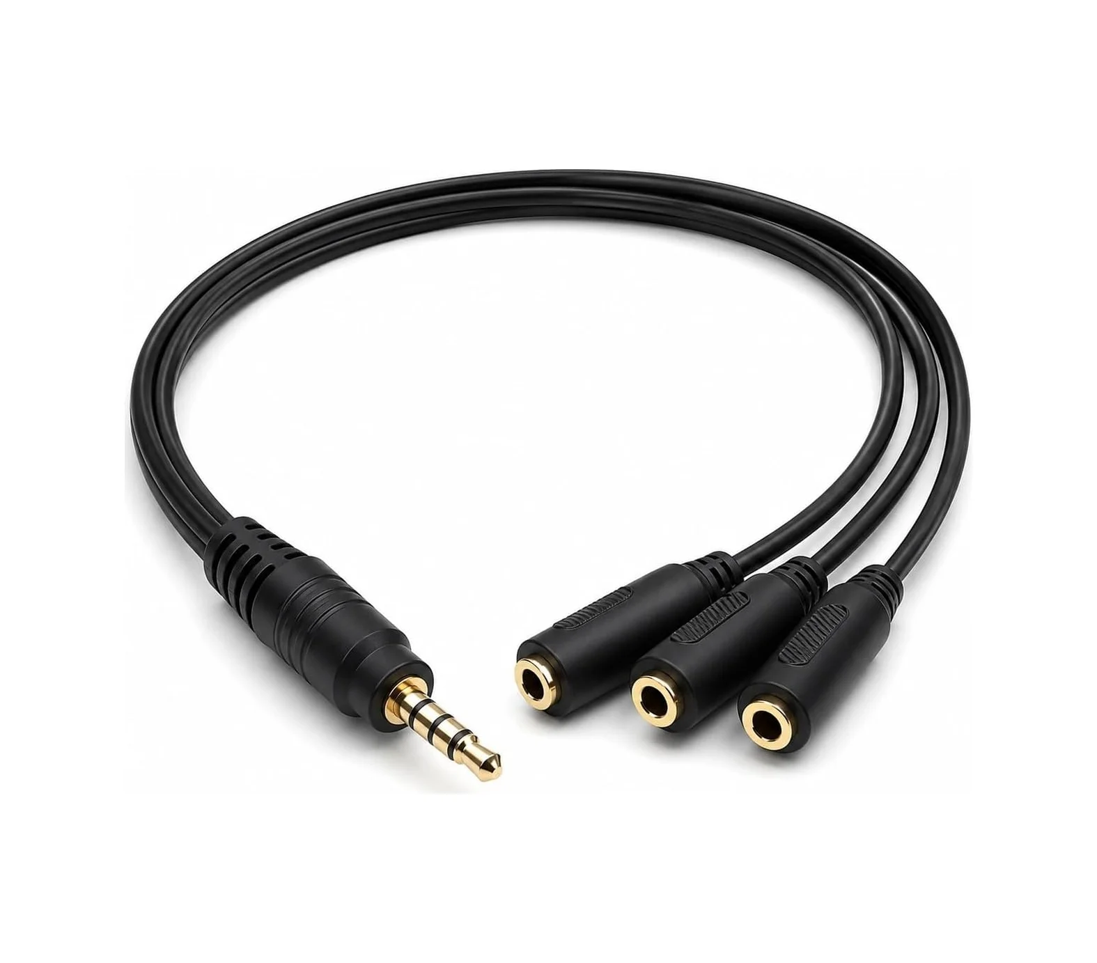 Lexroo Px-3aux 3 Lü Stereo Çoklayıcı, 3.5 Mm Aux Jak Splitter Kablo, 1 Erkek Giriş 3 Dişi Çıkış Standart Lexroo Px-3aux 3 Lü Stereo Çoklayıcı, 3.5 Mm Aux Jak Splitter Kablo, 1 Erkek Giriş 3 Dişi Çıkış Standart