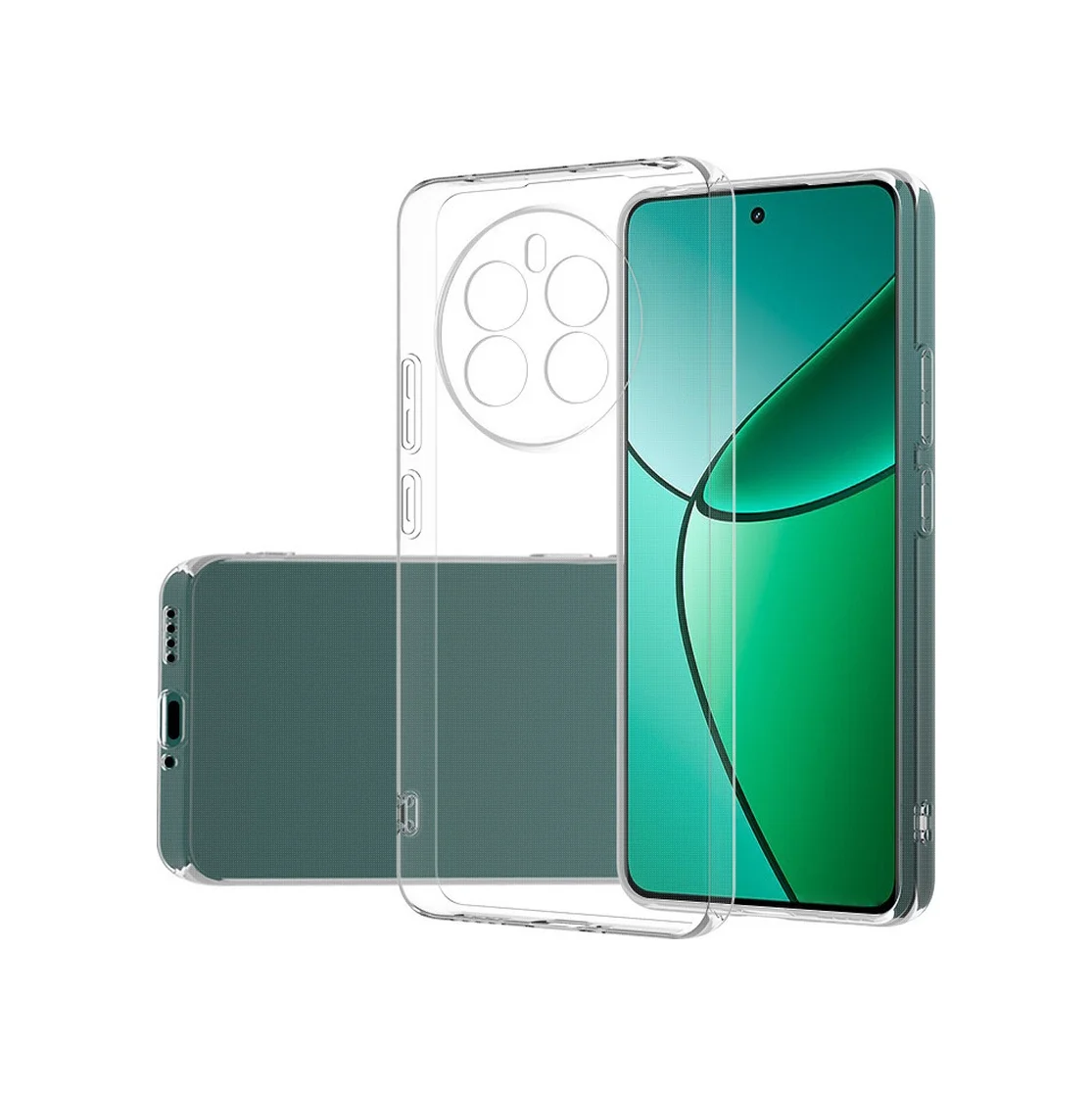 Lexroo Realme 12 4g Kılıf Süper Silikon Kılıf - Şeffaf Lexroo Realme 12 4g Kılıf Süper Silikon Kılıf - Şeffaf