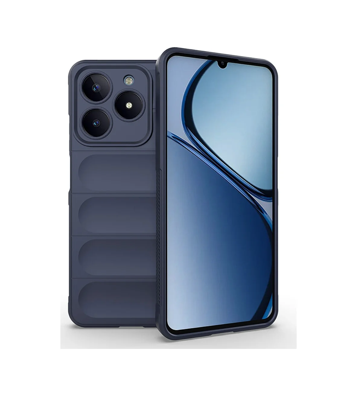 Lexroo Realme C61 Kılıf Esnek Tpu Oyuklu Arka Yüzey Tasarımlı Etnik Silikon Kılıf - Lacivert Lexroo Realme C61 Kılıf Esnek Tpu Oyuklu Arka Yüzey Tasarımlı Etnik Silikon Kılıf - Lacivert