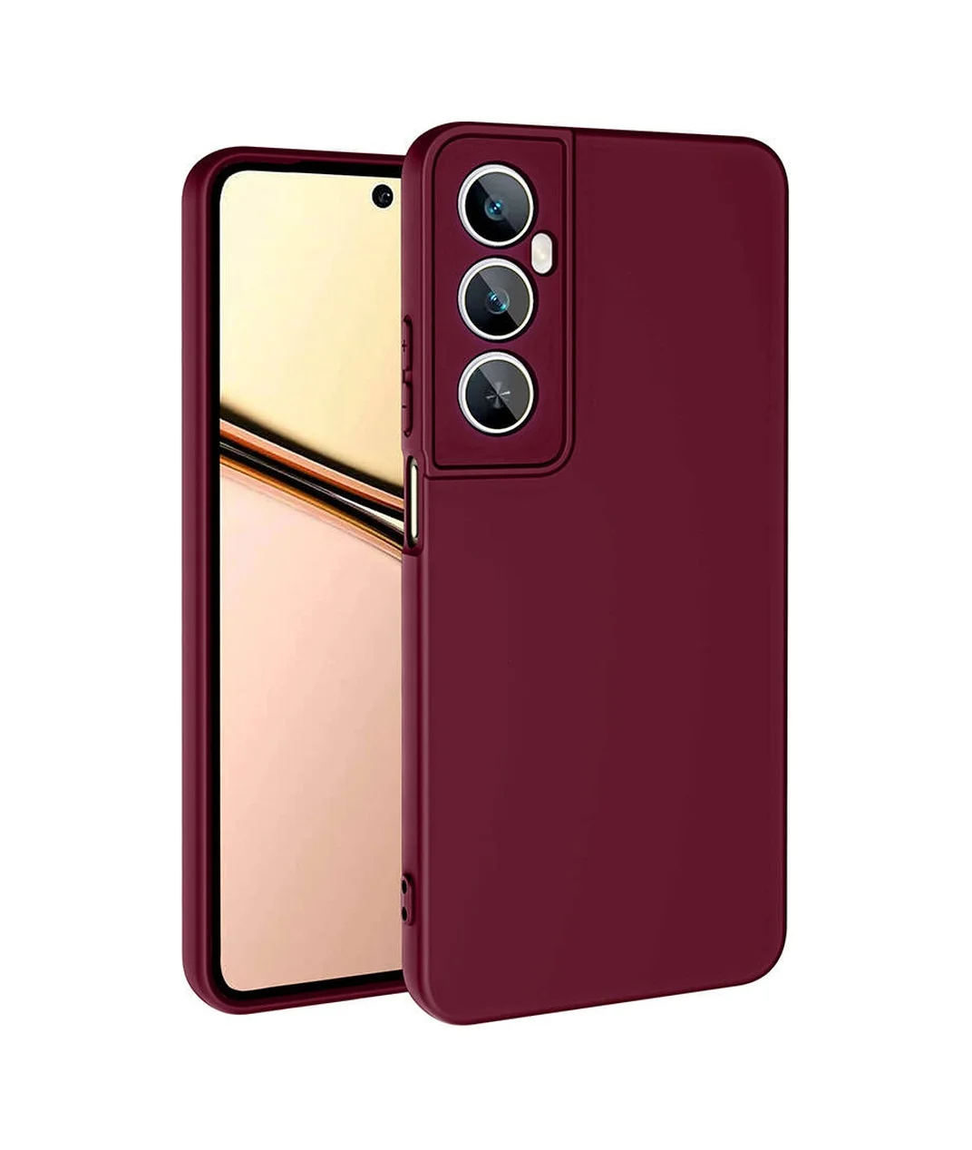 Lexroo Realme C65 4g Kılıf Mara Lansman Kılıf - Koyu Mor Lexroo Realme C65 4g Kılıf Mara Lansman Kılıf - Koyu Mor