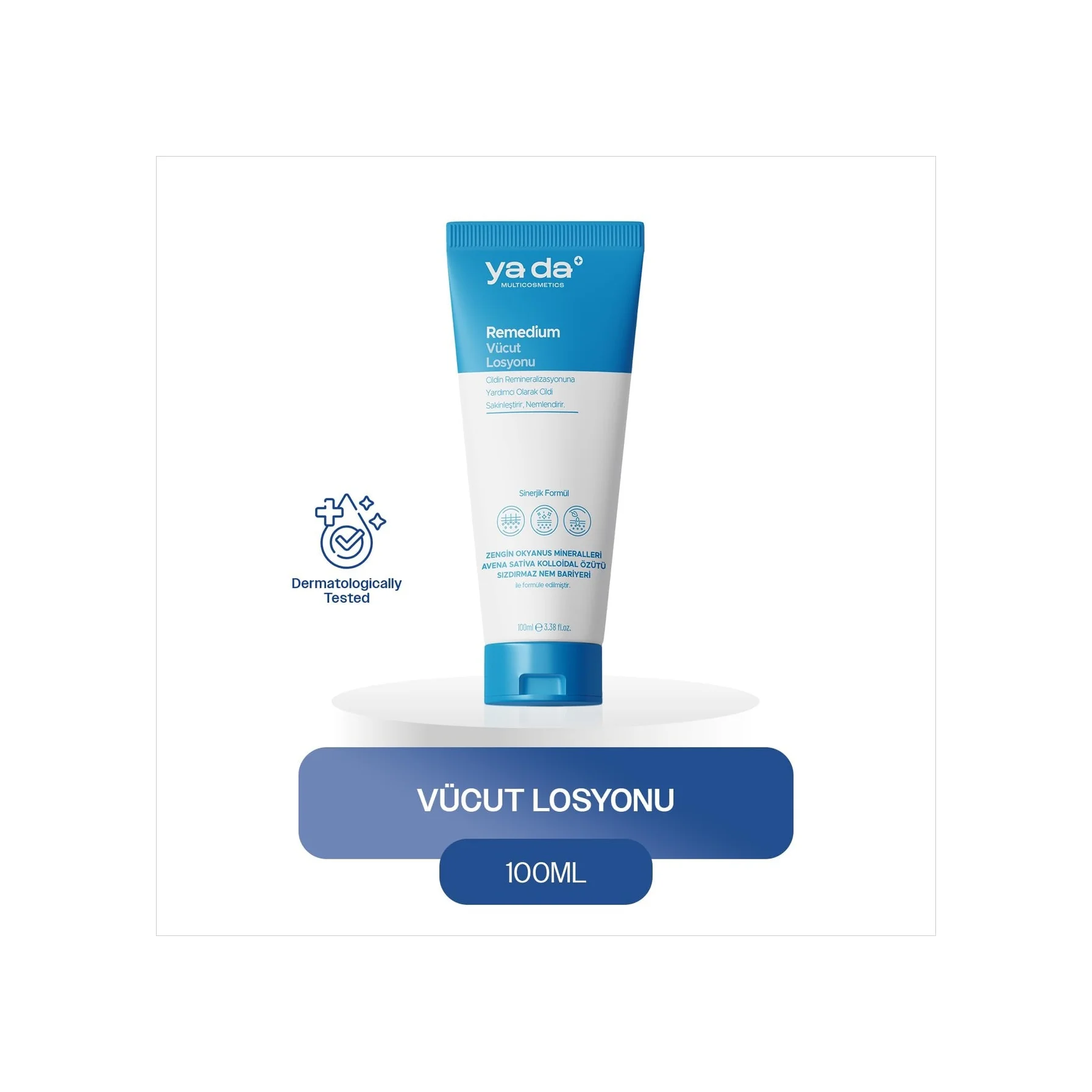 Lexroo Remedium Vücut Losyonu, Hassas Ciltler İçin Nemlendirici Ve Besleyici, 100ml Lexroo Remedium Vücut Losyonu, Hassas Ciltler İçin Nemlendirici Ve Besleyici, 100ml