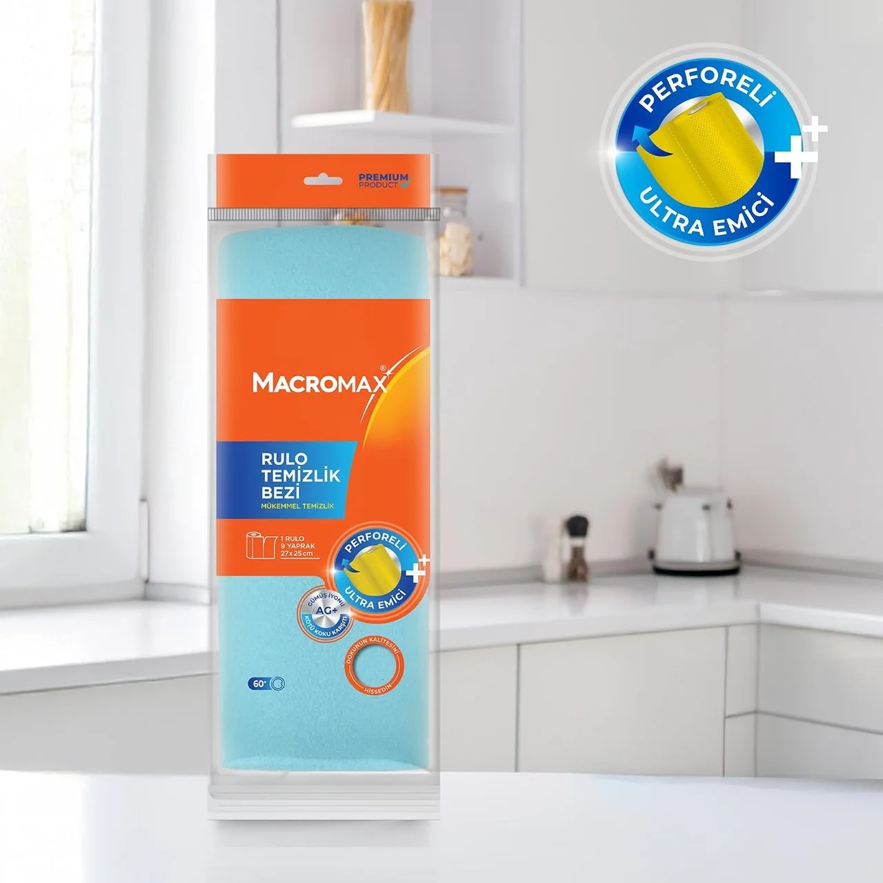 Lexroo Rengarenk Rulo Mutfak Banyo Temizlik Bezi 9'lu Kolay Kullanım Çok Renkli Lexroo Rengarenk Rulo Mutfak Banyo Temizlik Bezi 9'lu Kolay Kullanım Çok Renkli