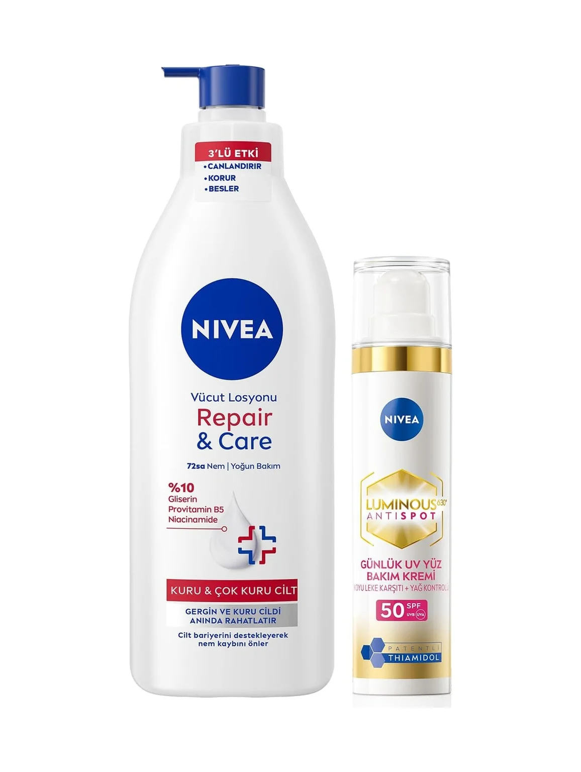 Lexroo Repair&care Nemlendirici Vücut Losyonu 400ml Ve Spf50 Luminous630 Leke Karşıtı Gündüz Yüz Lexroo Repair&care Nemlendirici Vücut Losyonu 400ml Ve Spf50 Luminous630 Leke Karşıtı Gündüz Yüz