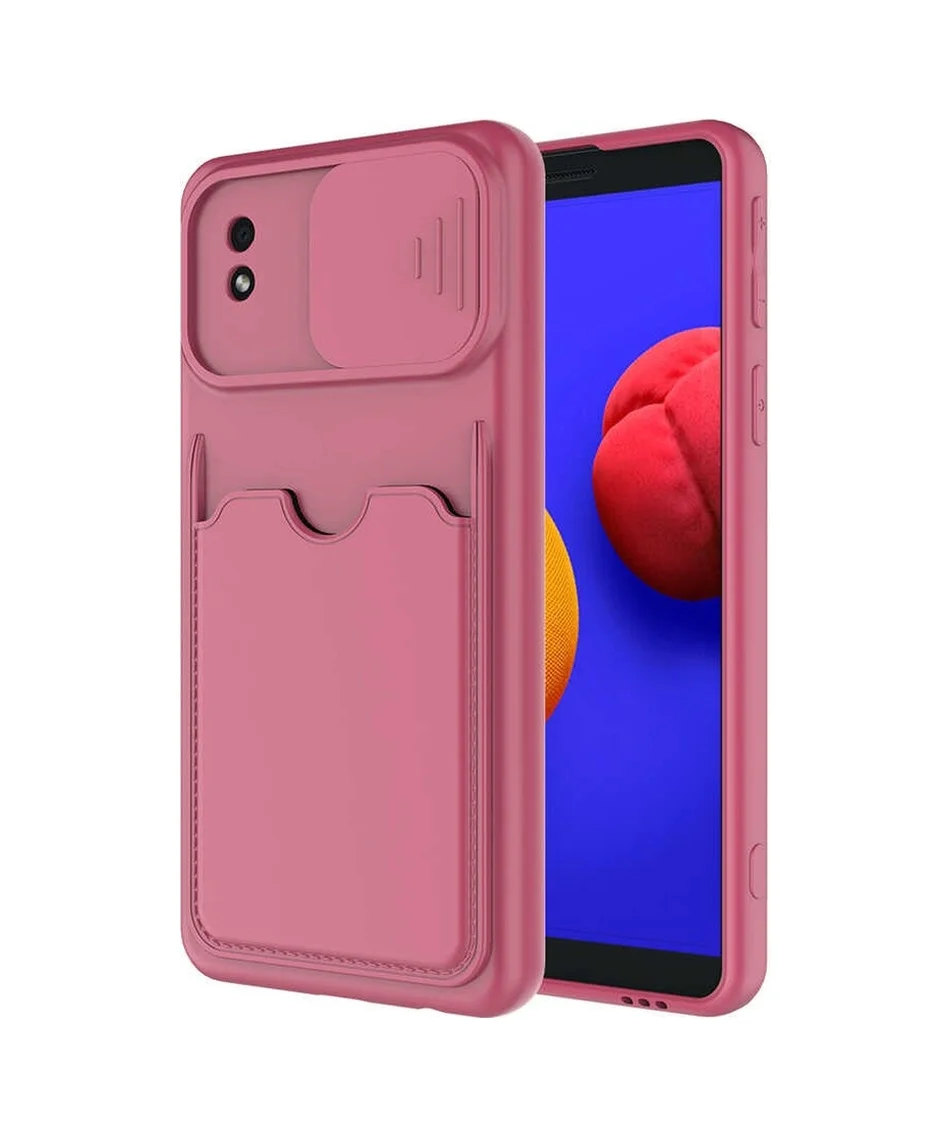 Lexroo Samsung Galaxy Uyumlu A01 Core Kılıf Kartix Kılıf - Koyu Mor Lexroo Samsung Galaxy Uyumlu A01 Core Kılıf Kartix Kılıf - Koyu Mor