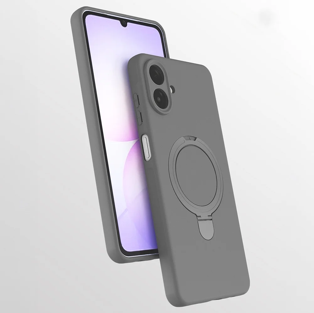 Lexroo Samsung Galaxy Uyumlu A07 Kılıf M-safe Şarj Özellikli Standlı Samara Kılıf - Titanyum-gri Lexroo Samsung Galaxy Uyumlu A07 Kılıf M-safe Şarj Özellikli Standlı Samara Kılıf - Titanyum-gri