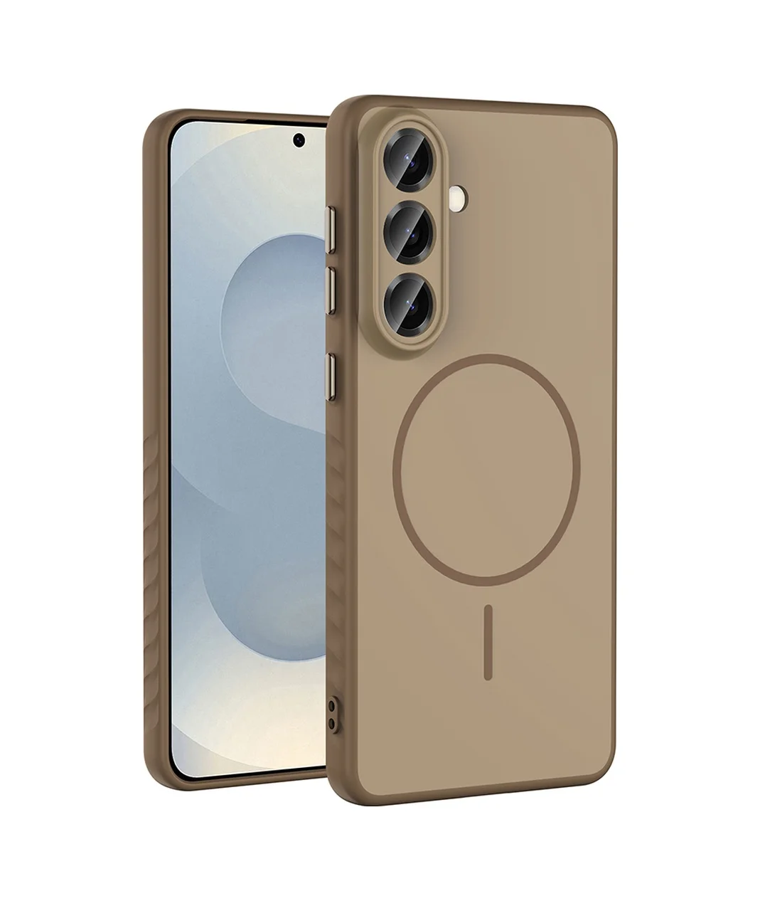 Lexroo Samsung Galaxy Uyumlu A37 Kılıf M-safe Şarj Özellikli Tea Kılıf - Gold Lexroo Samsung Galaxy Uyumlu A37 Kılıf M-safe Şarj Özellikli Tea Kılıf - Gold