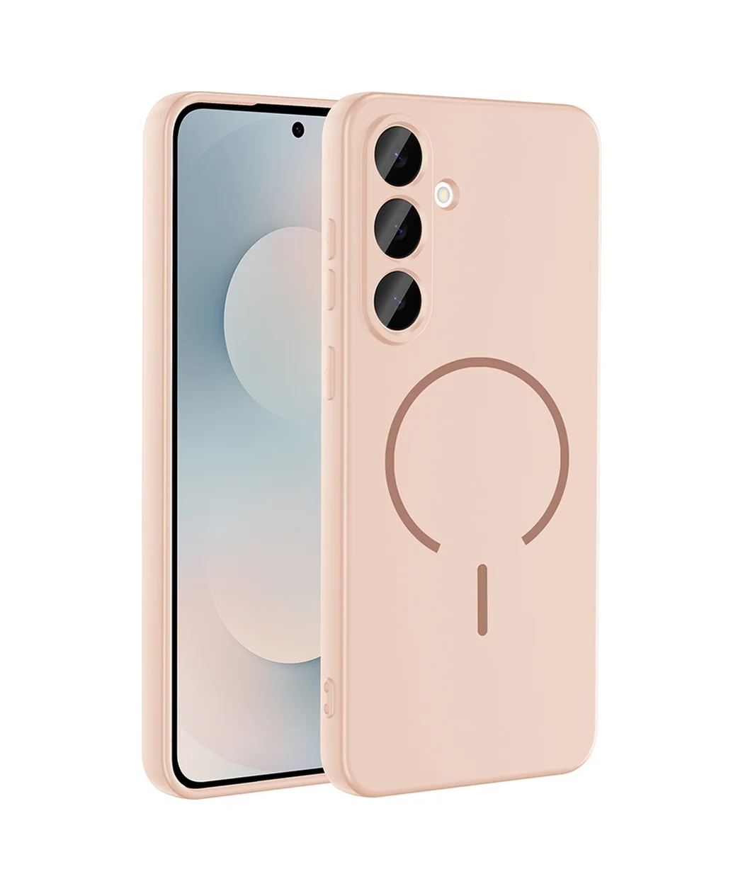 Lexroo Samsung Galaxy Uyumlu S26 Kılıf M-safe Şarj Özellikli Meta Kılıf - Rose Pembe Lexroo Samsung Galaxy Uyumlu S26 Kılıf M-safe Şarj Özellikli Meta Kılıf - Rose Pembe