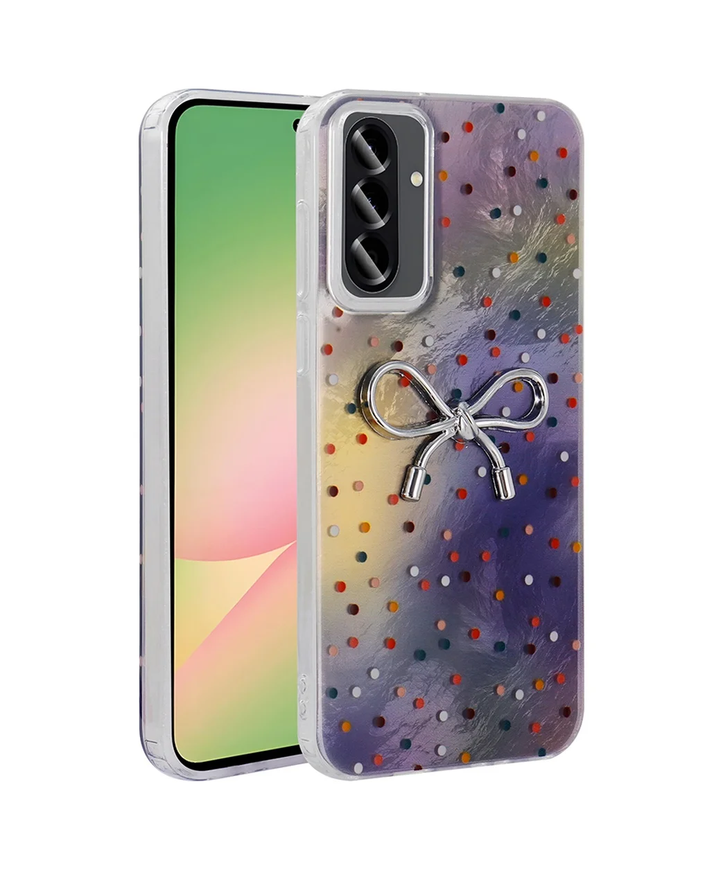 Lexroo Samsung Galaxy Uyumlu A36 Kılıf Kamera Korumalı Figürlü Ponti Silikon Kılıf - Lila Lexroo Samsung Galaxy Uyumlu A36 Kılıf Kamera Korumalı Figürlü Ponti Silikon Kılıf - Lila