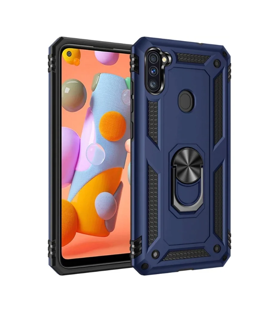 Lexroo Samsung Galaxy Uyumlu M11 Kılıf Vega Kılıf - Mavi Lexroo Samsung Galaxy Uyumlu M11 Kılıf Vega Kılıf - Mavi