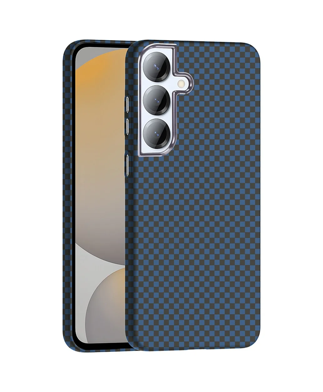 Lexroo Samsung Galaxy Uyumlu S25 Kılıf M-safe Şarj Özellikli Karbon Fiber Görünümlü Gros Kılıf - Lacivert Lexroo Samsung Galaxy Uyumlu S25 Kılıf M-safe Şarj Özellikli Karbon Fiber Görünümlü Gros Kılıf - Lacivert
