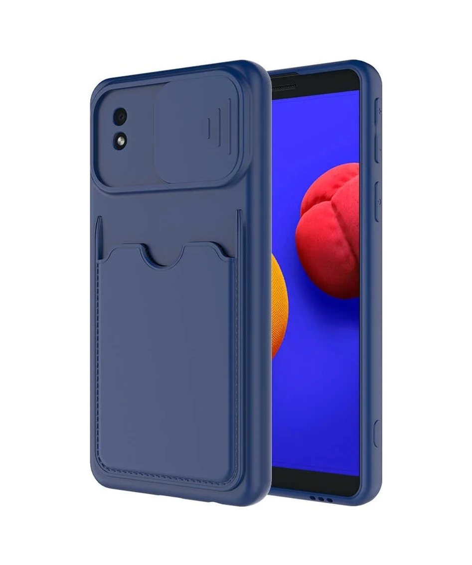 Lexroo Samsung Galaxy Uyumlu A01 Core Kılıf Kartix Kılıf - Lacivert Lexroo Samsung Galaxy Uyumlu A01 Core Kılıf Kartix Kılıf - Lacivert