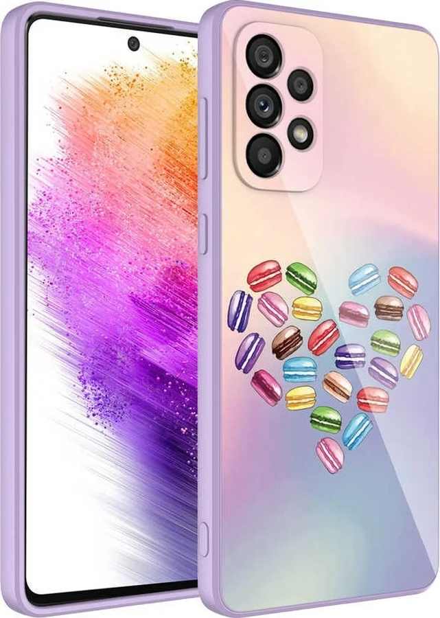 Lexroo Samsung Galaxy Uyumlu A53 5g Kılıf Kamera Korumalı Desenli Sert Silikon Epoksi Kılıf - No1 Çok Renkli Lexroo Samsung Galaxy Uyumlu A53 5g Kılıf Kamera Korumalı Desenli Sert Silikon Epoksi Kılıf - No1 Çok Renkli