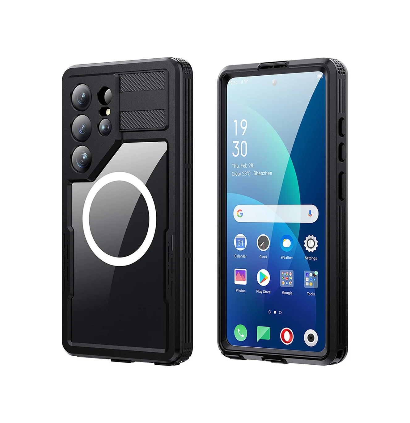 Lexroo Samsung Galaxy Uyumlu S26 Ultra Kılıf 1-1 Su Geçirmez Kılıf - Siyah Lexroo Samsung Galaxy Uyumlu S26 Ultra Kılıf 1-1 Su Geçirmez Kılıf - Siyah