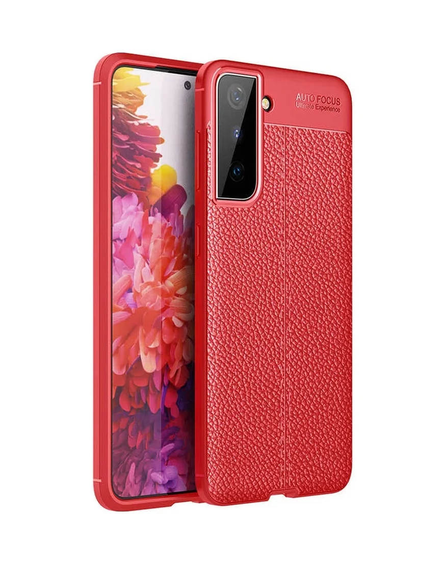 Lexroo Samsung Galaxy Uyumlu S21 Kılıf Niss Silikon Kılıf - Kırmızı Lexroo Samsung Galaxy Uyumlu S21 Kılıf Niss Silikon Kılıf - Kırmızı