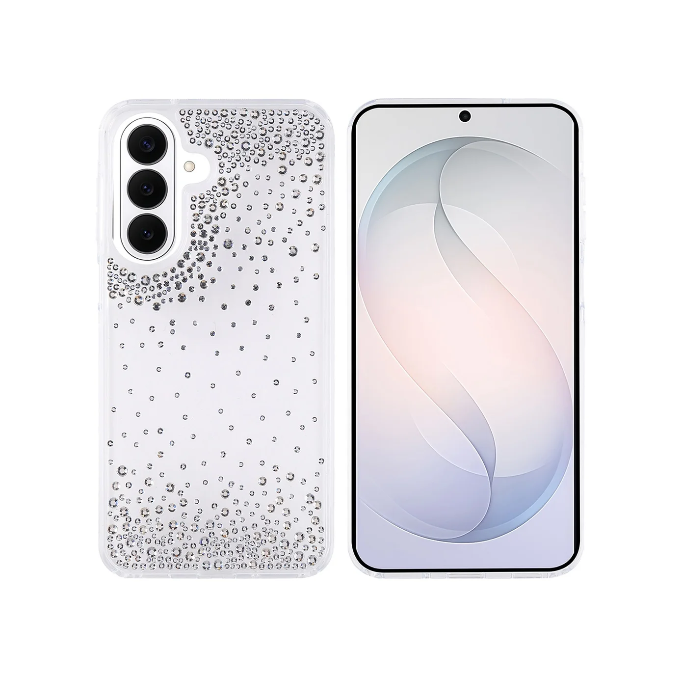 Lexroo Samsung Galaxy Uyumlu S26 Kılıf Airbag Tasarımlı Damla Taşlı Şeffaf Pera Silikon Kılıf - Şeffaf Lexroo Samsung Galaxy Uyumlu S26 Kılıf Airbag Tasarımlı Damla Taşlı Şeffaf Pera Silikon Kılıf - Şeffaf