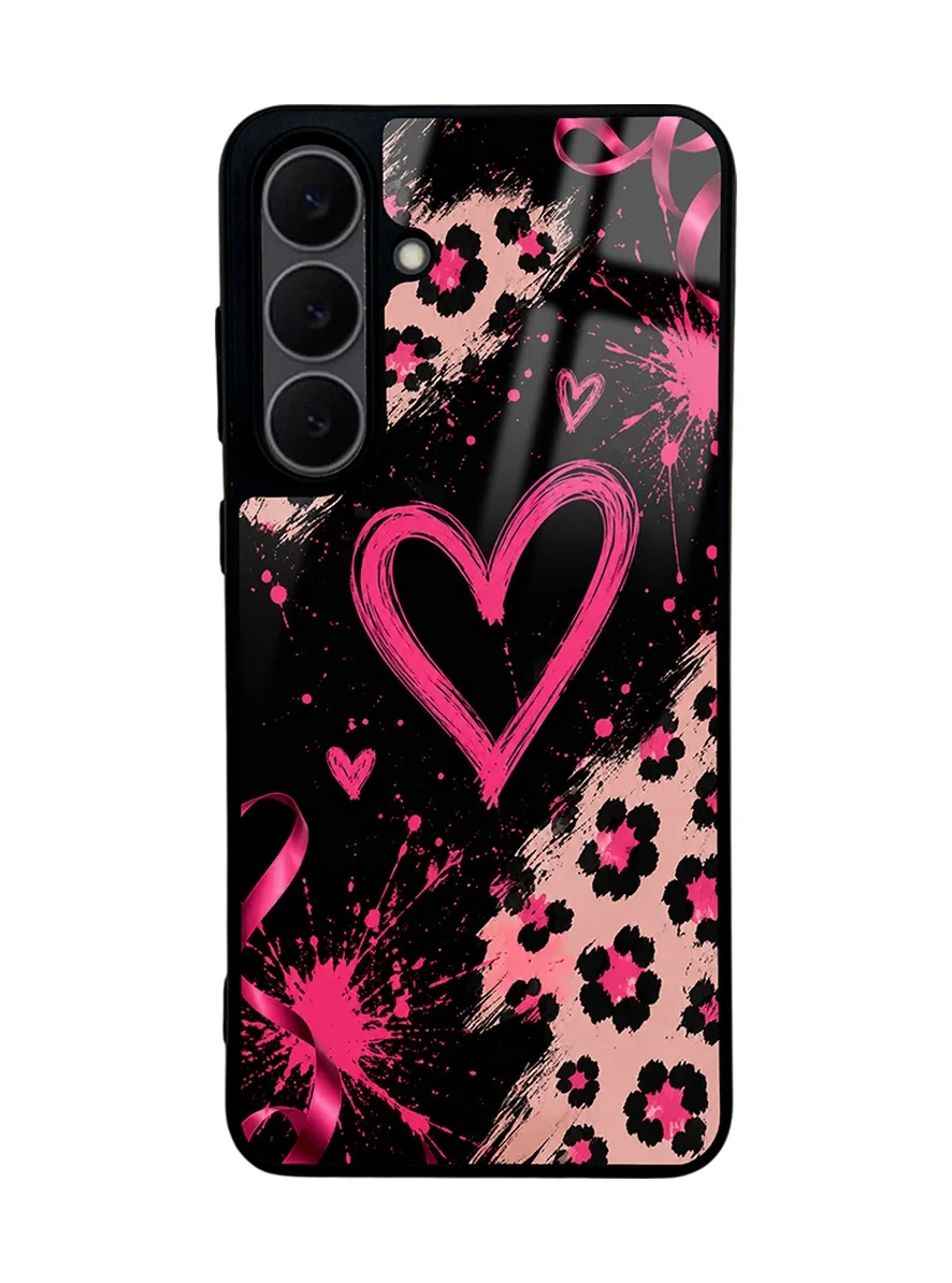 Lexroo Samsung Galaxy Uyumlu S25 Fe Kılıf Kamera Korumalı Desenli Lusi Kılıf - Pembe Kalp Lexroo Samsung Galaxy Uyumlu S25 Fe Kılıf Kamera Korumalı Desenli Lusi Kılıf - Pembe Kalp