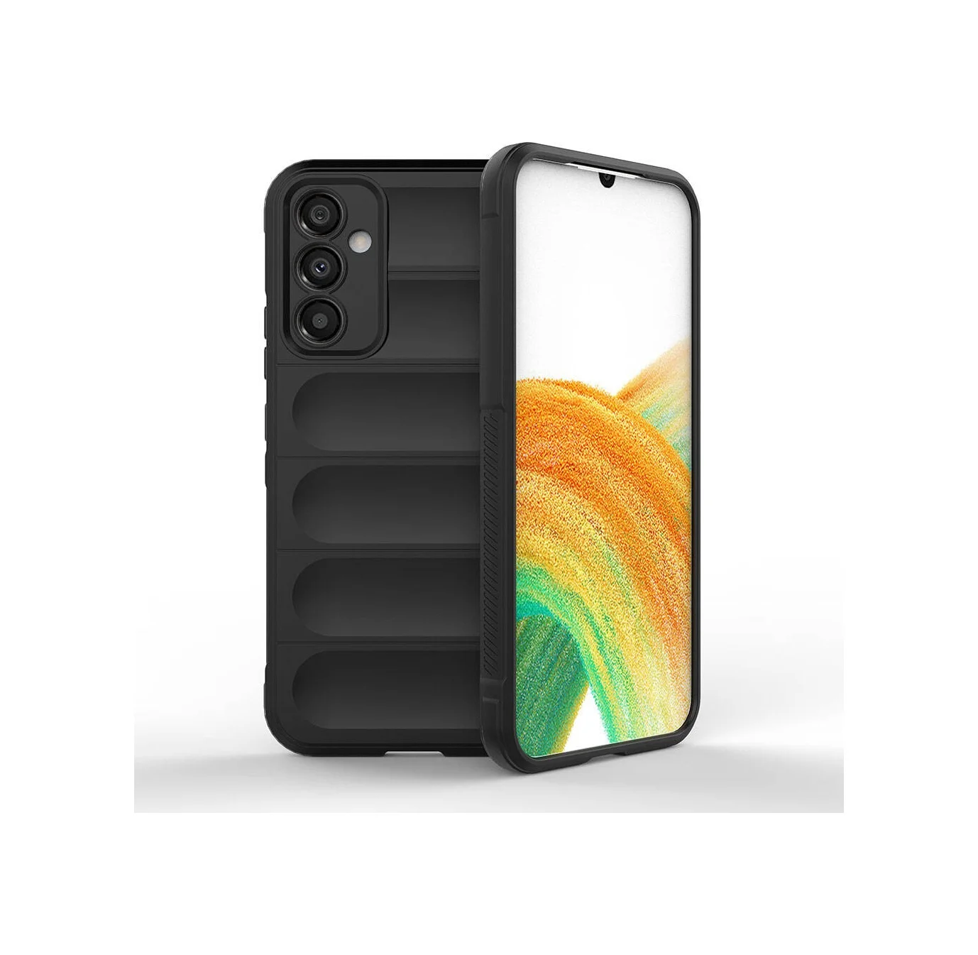 Lexroo Samsung Galaxy Uyumlu A34 Kılıf Esnek Tpu Oyuklu Arka Yüzey Tasarımlı Etnik Silikon Kılıf - Siyah Lexroo Samsung Galaxy Uyumlu A34 Kılıf Esnek Tpu Oyuklu Arka Yüzey Tasarımlı Etnik Silikon Kılıf - Siyah