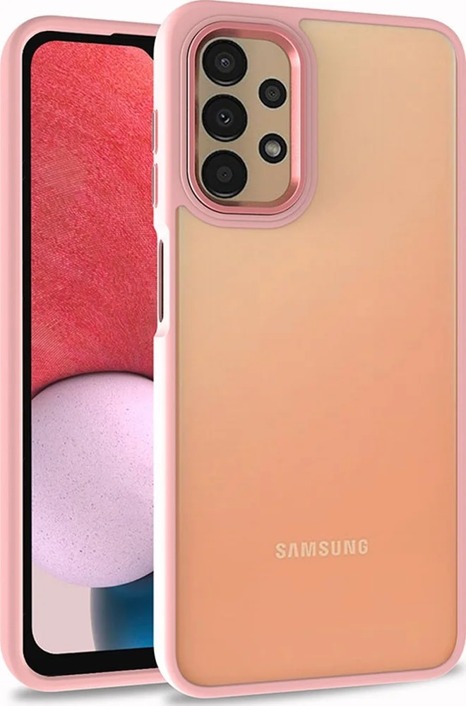 Lexroo Samsung Galaxy Uyumlu A13 4g Kılıf Flora Kılıf - Rose Gold Lexroo Samsung Galaxy Uyumlu A13 4g Kılıf Flora Kılıf - Rose Gold