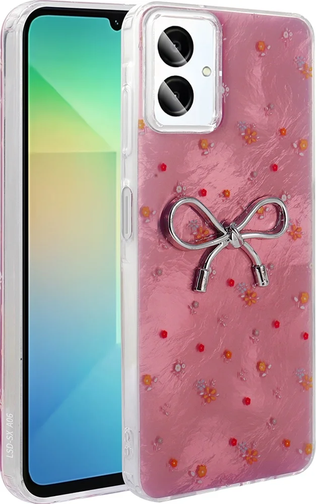 Lexroo Samsung Galaxy Uyumlu A06 Kılıf Kamera Korumalı Figürlü Ponti Silikon Kılıf - Açık Pembe Lexroo Samsung Galaxy Uyumlu A06 Kılıf Kamera Korumalı Figürlü Ponti Silikon Kılıf - Açık Pembe