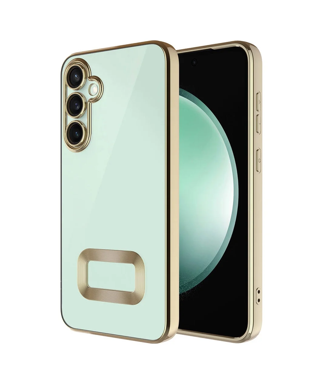 Lexroo Samsung Galaxy Uyumlu S24 Plus Kılıf Kamera Korumalı Logo Gösteren Omega Kılıf - Gold Lexroo Samsung Galaxy Uyumlu S24 Plus Kılıf Kamera Korumalı Logo Gösteren Omega Kılıf - Gold
